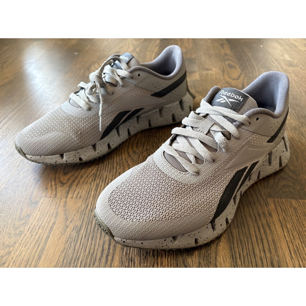Reebok Zig Dynamica 5 Mens Size 10 Running Shoes Grey Black 100209086 Womens 12